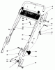 Toro 20810 - Lawnmower, 1979 (9000001-9999999) Ersatzteile HANDLE ASSEMBLY