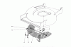 Toro 20810 - Lawnmower, 1980 (0000001-0999999) Ersatzteile LEAF SHREDDER KIT NO. 59105 (OPTIONAL)