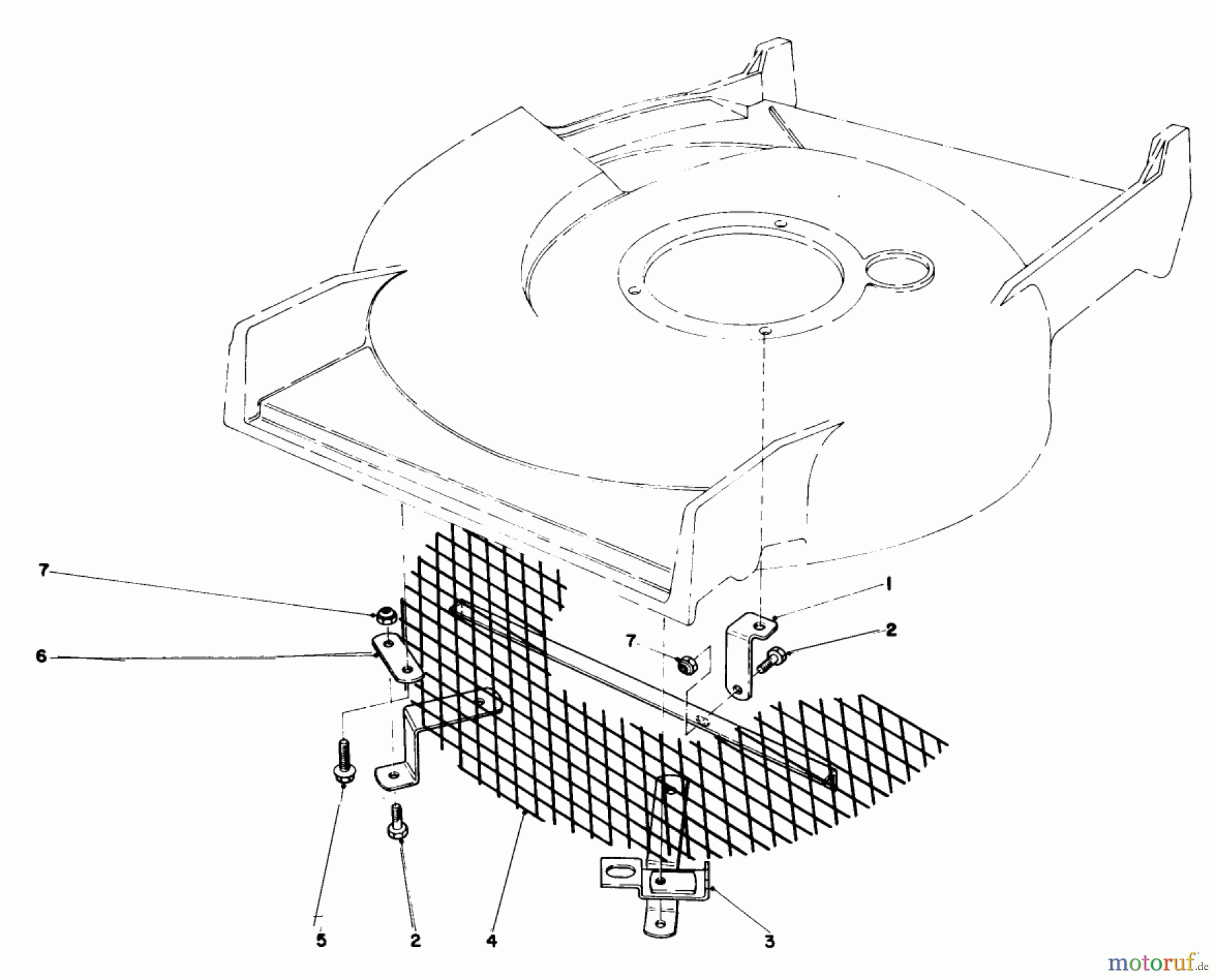 Toro Neu Mowers, Walk-Behind Seite 1 20810 - Toro Lawnmower, 1982 (2000001-2999999) LEAF SHREDDER KIT MODEL NO. 59105 (OPTIONAL)