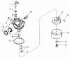 Toro 20810 - Lawnmower, 1984 (4000001-4999999) Ersatzteile CARBURETOR NO. 632050A