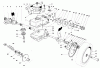 Toro 20810 - Lawnmower, 1984 (4000001-4999999) Ersatzteile GEAR CASE ASSEMBLY