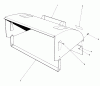 Toro 20825 - Electric Lawnmower, 1981 (1000001-1999999) Ersatzteile DEFLECTOR ASSEMBLY MODEL NO. 59142 (OPTIONAL)