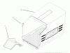 Toro 21011BC - Lawnmower, 1995 (5900001-5999999) Ersatzteile GRASS BAG ASSEMBLY