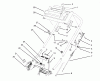 Toro 21011BC - Lawnmower, 1995 (5900001-5999999) Ersatzteile HANDLE ASSEMBLY