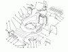 Toro 21011BC - Lawnmower, 1995 (5900001-5999999) Ersatzteile HOUSING ASSEMBLY