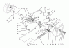 Toro 21011BC - Lawnmower, 1995 (5900001-5999999) Ersatzteile REAR AXLE ASSEMBLY