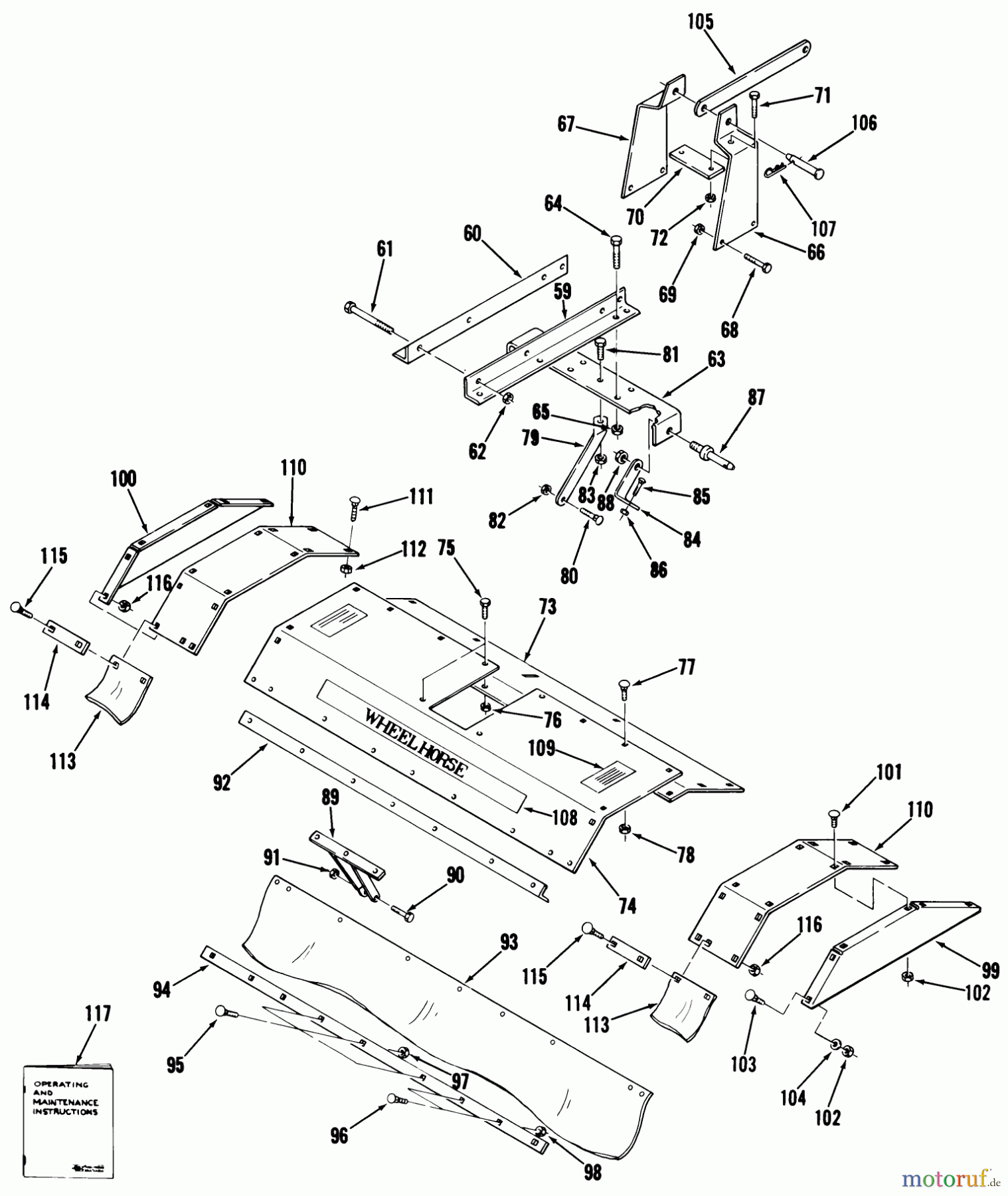 Toro Neu Accessories, Tiller/Cultivator 97-36TL01 - Toro 36