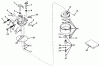 Toro 21100 - Whirlwind Lawnmower, 1968 (8000001-8999999) Ersatzteile CARBURETOR NO. 631003A
