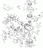 Toro 21101 - Whirlwind Lawnmower, 1969 (9000001-9999999) Ersatzteile ENGINE MODEL LAV35-40456H