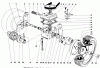 Toro 21101 - Whirlwind Lawnmower, 1969 (9000001-9999999) Ersatzteile FRONT AXLE & GEAR CASE ASSEMBLY