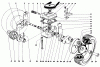 Toro 21104 - Whirlwind Lawnmower, 1970 (0000001-0999999) Ersatzteile FRONT AXLE & GEAR CASE ASSEMBLY