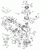 Toro 21172 - Guardian Lawnmower, 1972 (2000001-2999999) Ersatzteile ENGINE TECUMSEH MODEL NO. LAV35-40645J