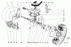 Toro 21172 - Guardian Lawnmower, 1972 (2000001-2999999) Ersatzteile GEAR BOX ASSEMBLY