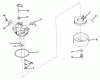 Toro 21173 - Guardian Lawnmower, 1973 (3000001-3999999) Ersatzteile CARBURETOR NO. 631612