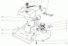 Toro 21173 - Guardian Lawnmower, 1973 (3000001-3999999) Ersatzteile ENGINE ASSEMBLY MODEL NO. 21273