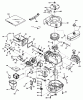 Toro 21173 - Guardian Lawnmower, 1973 (3000001-3999999) Ersatzteile ENGINE TECUMSEH MODEL NO. LAV 35-40708K