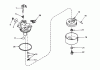 Toro 21610 - Guardian Lawnmower, 1974 (4000001-4999999) Ersatzteile CARBURETOR NO. 631784 (MOWER MODEL NO.21610 & 21711)