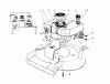 Toro 21711 - Guardian Lawnmower, 1976 (6000001-6999999) Ersatzteile ENGINE ASSEMBLY MODEL NO. 21711