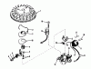 Toro 21711 - Guardian Lawnmower, 1976 (6000001-6999999) Ersatzteile MAGNETO NO. 610772 (MOWER MODEL NO. 21711) (ENGINE NO. TNT 100-10046)