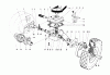 Toro 21647 - Guardian Lawnmower, 1977 (7000001-7999999) Ersatzteile GEAR CASE ASSEMBLY
