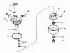 Toro 21738 - Whirlwind Lawnmower, 1978 (8000001-8999999) Ersatzteile CARBURETOR NO. 631784A (MOWER MODEL NO. 21738)(ENGINE NO. TNT 100-10056A)