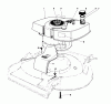 Toro 21738 - Whirlwind Lawnmower, 1978 (8000001-8999999) Ersatzteile ENGINE ASSEMBLY MODEL NO. 21658