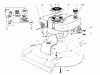 Toro 21738 - Whirlwind Lawnmower, 1978 (8000001-8999999) Ersatzteile ENGINE ASSEMBLY MODEL NO. 21738