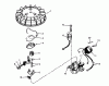 Toro 21738 - Whirlwind Lawnmower, 1978 (8000001-8999999) Ersatzteile MAGNETO NO. 610793A (MOWER MODEL NO. 21658)(ENGINE NO. TNT 100-10055B)