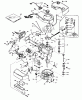 Toro 21738 - Whirlwind Lawnmower, 1981 (1000001-1999999) Ersatzteile ENGINE TECUMSEH MODEL NO. TNT 100-10056D