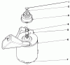 Toro 21738 - Whirlwind Lawnmower, 1981 (1000001-1999999) Ersatzteile STARTER MOTOR