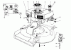 Toro 21738 - Whirlwind Lawnmower, 1982 (2000001-2999999) Ersatzteile ENGINE ASSEMBLY