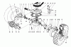 Toro 21738 - Whirlwind Lawnmower, 1982 (2000001-2999999) Ersatzteile GEAR CASE ASSEMBLY