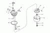 Toro 21900 - Whirlwind Lawnmower, 1973 (3000001-3999999) Ersatzteile CARBURETOR NO. 631699