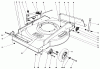 Toro 22005 - Lawnmower, 1984 (4000001-4999999) Ersatzteile MOWER HOUSING ASSEMBLY