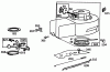Toro 22005 - Lawnmower, 1989 (9000001-9999999) Ersatzteile ENGINE BRIGGS & STRATTON MODEL NO. 130902 TYPE 1200-01 #2
