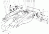 Toro 22010 - Lawnmower, 1984 (4000001-4999999) Ersatzteile MOWER HOUSING ASSEMBLY