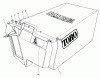 Toro 22015 - Lawnmower, 1983 (3000001-3999999) Ersatzteile GRASS BAG ASSEMBLY NO. 11-5609