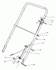 Toro 22020 - Lawnmower, 1984 (4000001-4999999) Ersatzteile HANDLE ASSEMBLY (MODEL 22015)