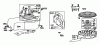 Toro 22020 - Lawnmower, 1986 (6000001-6999999) Ersatzteile ENGINE BRIGGS & STRATTON MODEL 131922-0163-01 #3