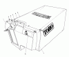 Toro 22020 - Lawnmower, 1986 (6000001-6999999) Ersatzteile GRASS BAG ASSEMBLY NO. 11-5609