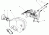 Toro 22025 - Lawnmower, 1988 (8000001-8999999) Ersatzteile ENGINE ASSEMBLY MODEL NO. 47PH7 #5