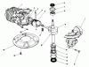 Toro 22025 - Lawnmower, 1989 (9000001-9999999) Ersatzteile ENGINE ASSEMBLY MODEL NO. 47PJ8 #1