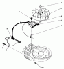 Toro 22025 - Lawnmower, 1989 (9000001-9999999) Ersatzteile ENGINE ASSEMBLY MODEL NO. 47PJ8 #2