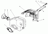 Toro 22025C - Lawnmower, 1987 (7000001-7999999) Ersatzteile MUFFLER ASSEMBLY (MODEL NO. 47PG6)