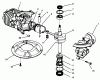 Toro 22026 - Side Discharge Mower, 1994 (4900001-4999999) Ersatzteile CRANKSHAFT ASSEMBLY (MODEL NO. 47PR4-3)