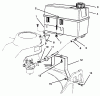 Toro 22026 - Side Discharge Mower, 1994 (4900001-4999999) Ersatzteile FUEL TANK ASSEMBLY