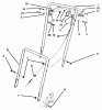 Toro 22026 - Side Discharge Mower, 1994 (4900001-4999999) Ersatzteile HANDLE ASSEMBLY