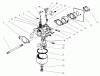 Toro 22026 - Side Discharge Mower, 1997 (7900001-7999999) Ersatzteile CARBURETOR ASSEMBLY (MODEL NO. 47PT6-3)