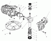 Toro 22026 - Side Discharge Mower, 1997 (7900001-7999999) Ersatzteile CRANKSHAFT ASSEMBLY (MODEL NO. 47PT6-3)