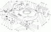 Toro 22026 - Side Discharge Mower, 1997 (7900001-7999999) Ersatzteile HOUSING & WHEEL ASSEMBLY